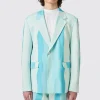 Alvaro Oversized Blue Cotton Jacket