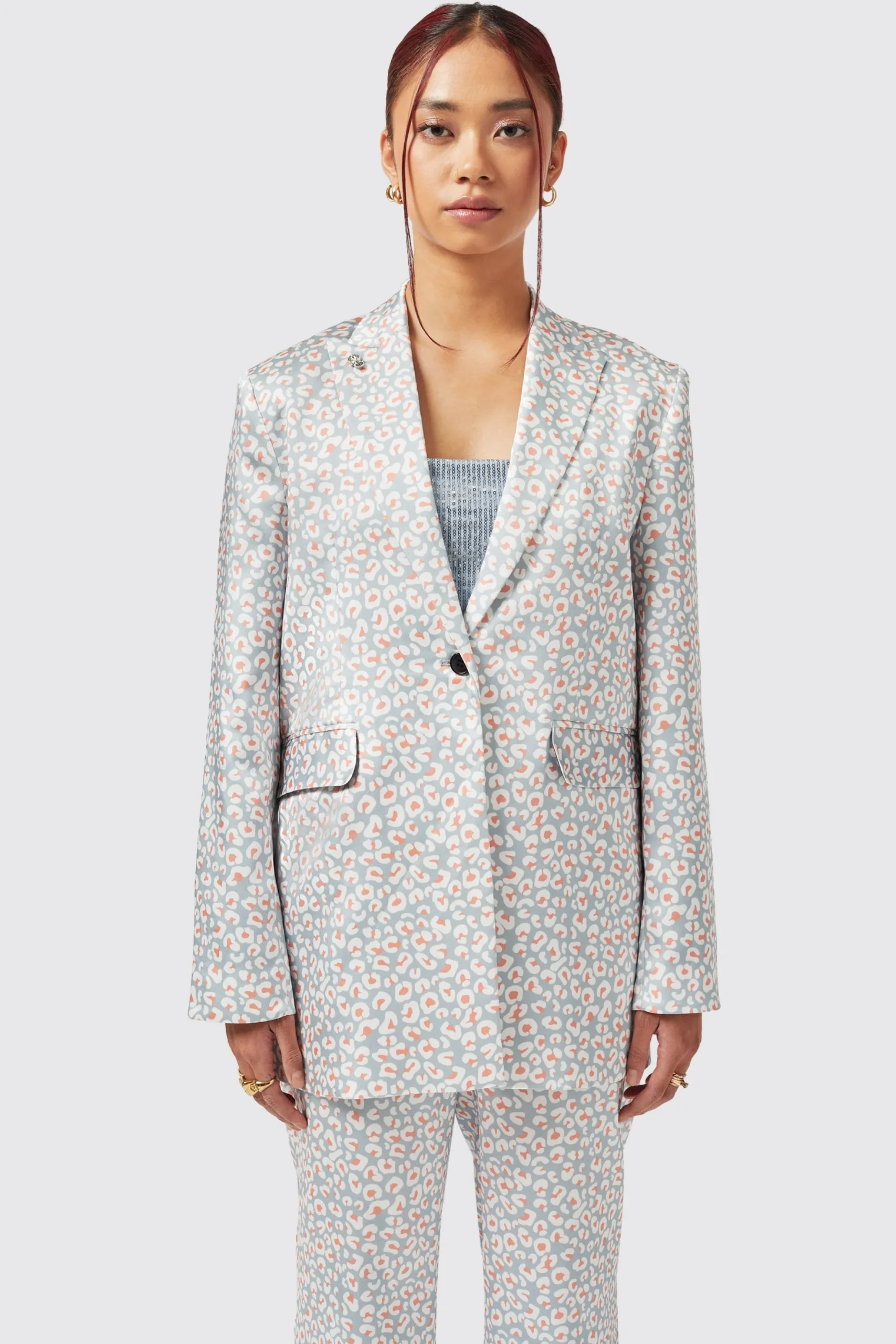 Amarantha Slim Fit Blue Suit