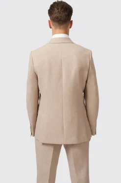 Bresnan Slim Fit Neutral Double Breasted Suit