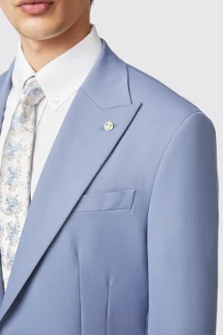 Buscot Slim Fit Blue Jacket