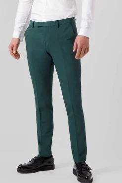 Buscot Slim Fit Forest Green Trousers