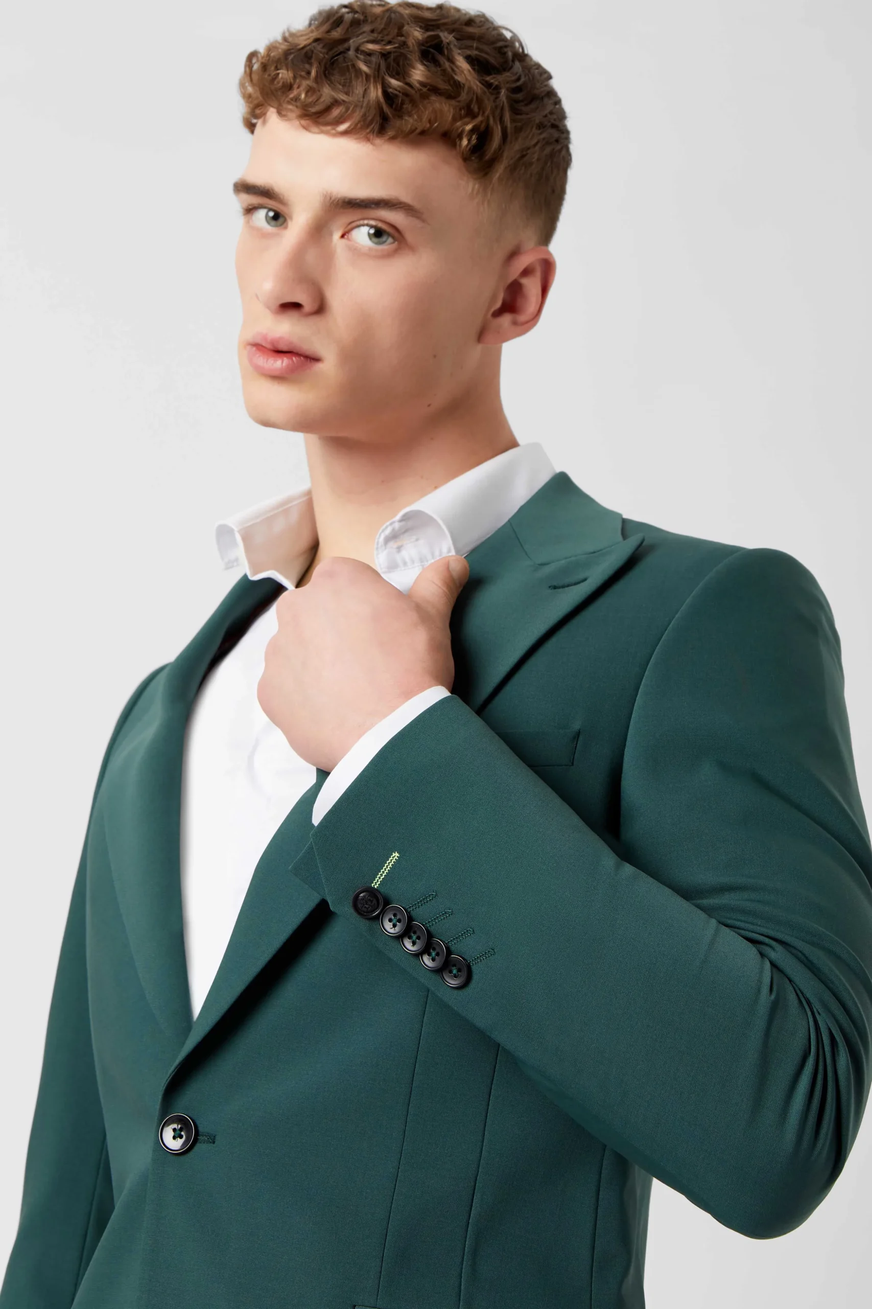 Buscot Slim Fit Forest Green Suit