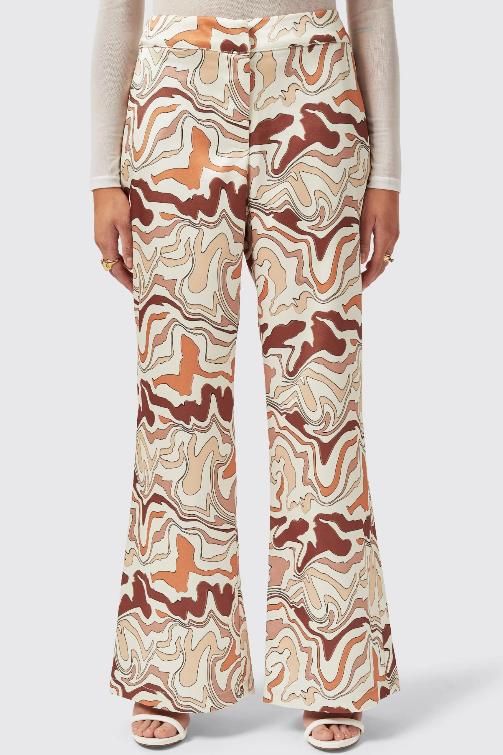 Calthia Slim Fit Neutral Trouser