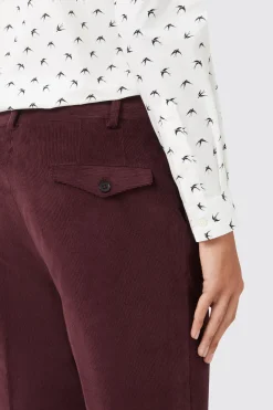 Dunmore Wine Cord Trouser TT X AM