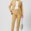 Eliza Skinny Fit Yellow Suit