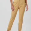 Eliza Skinny Fit Yellow Trousers
