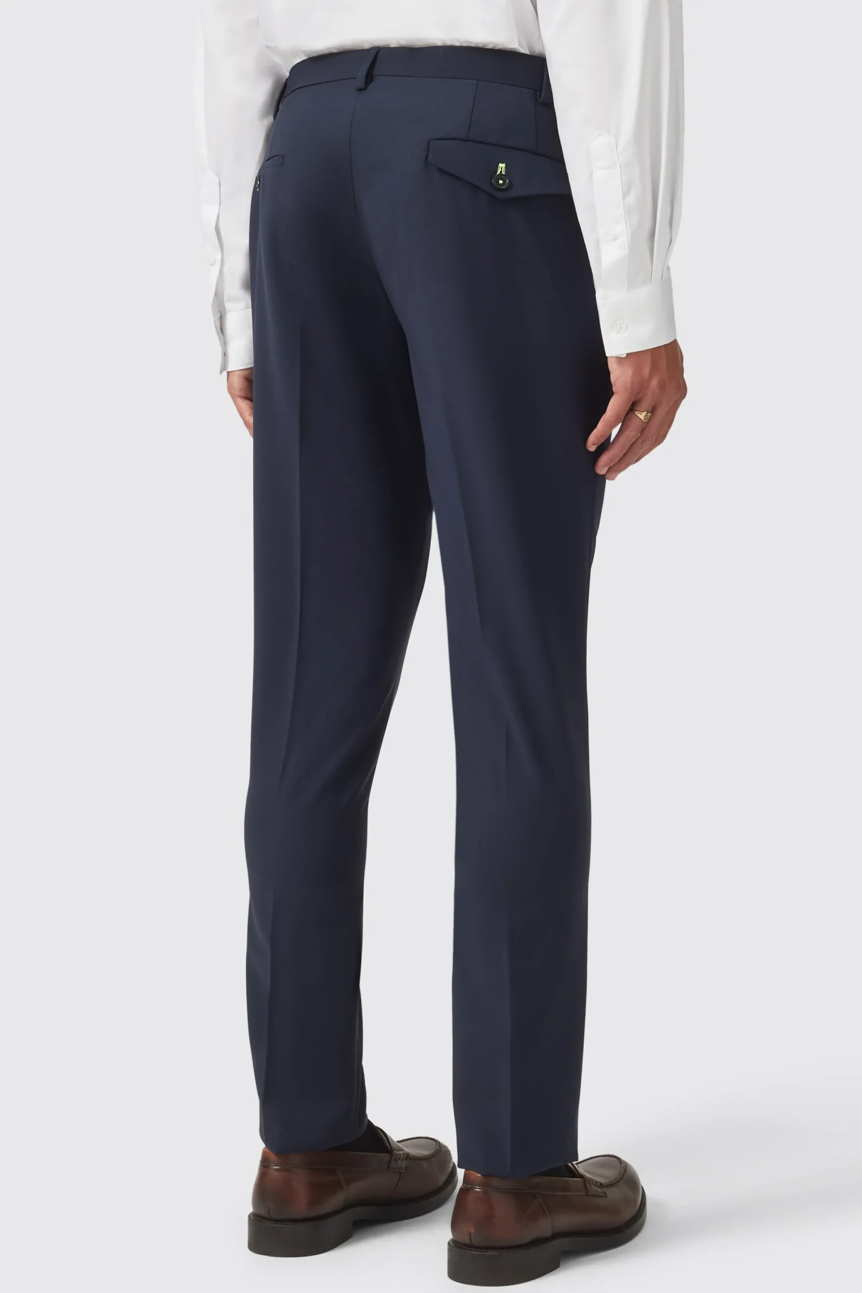 Ellroy Skinny Fit New Navy Trousers