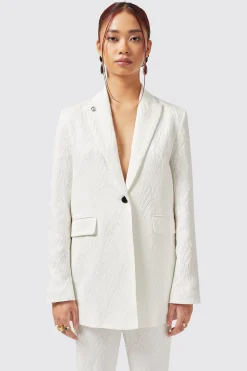 Fiore Slim Fit White Suit