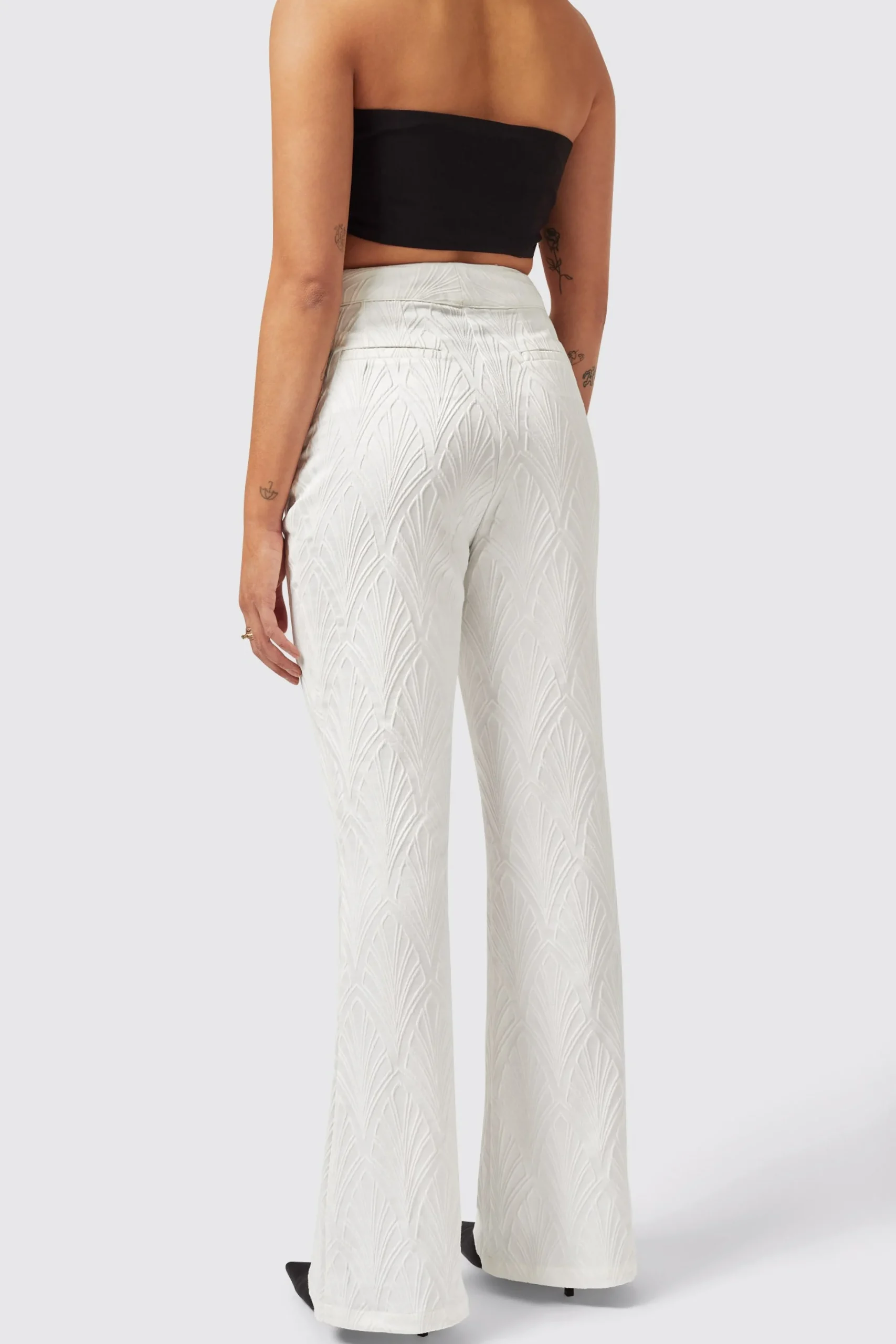 Fiore Slim Fit White Suit