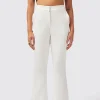 Fiore Slim Fit White Trouser