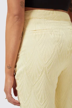 Fiore Slim Fit Yellow Suit