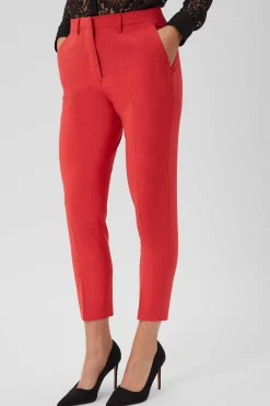 Gehry Skinny Fit Red Trousers