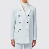 Iris Slim Fit Blue Jacket