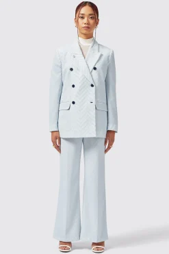 Iris Slim Fit Blue Jacket