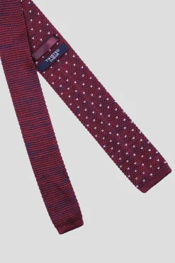 Jagger Tie Burgundy Spot