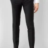 Kingdon Skinny Fit Black Dinner Trousers