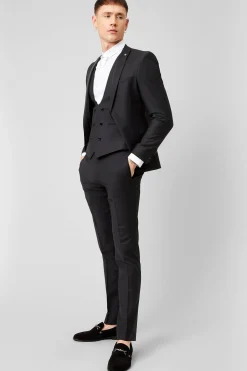 Kingdon Skinny Fit Black Dinner Suit
