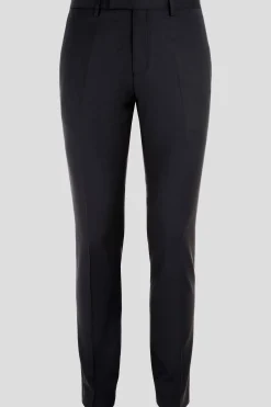 Kingdon Skinny Fit Black Dinner Trousers