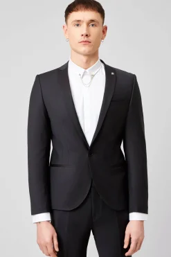 Kingdon Skinny Fit Black Dinner Suit