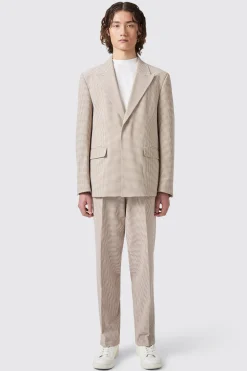 Maldini Oversized Brown Check Suit