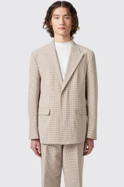 Maldini Oversized Brown Check Suit