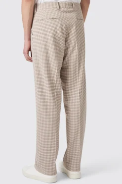 Maldini Oversized Brown Check Suit