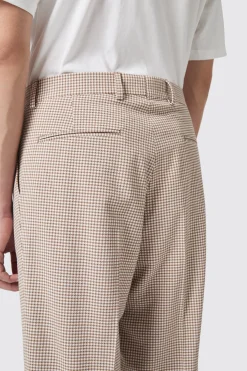 Maldini Oversized Brown Check Suit