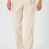 Pierre Oversized Beige Cotton Trousers