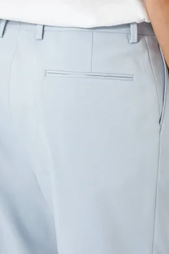 Pierre Oversized Blue Cotton Trousers